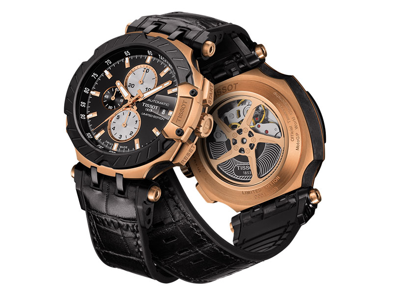 فز بالمرتبة الأولى مع ساعة السباق المثالية ساعة Tissot T-Race MotoGPTM Automatic ذات الإصدار المحدود لعام 2019